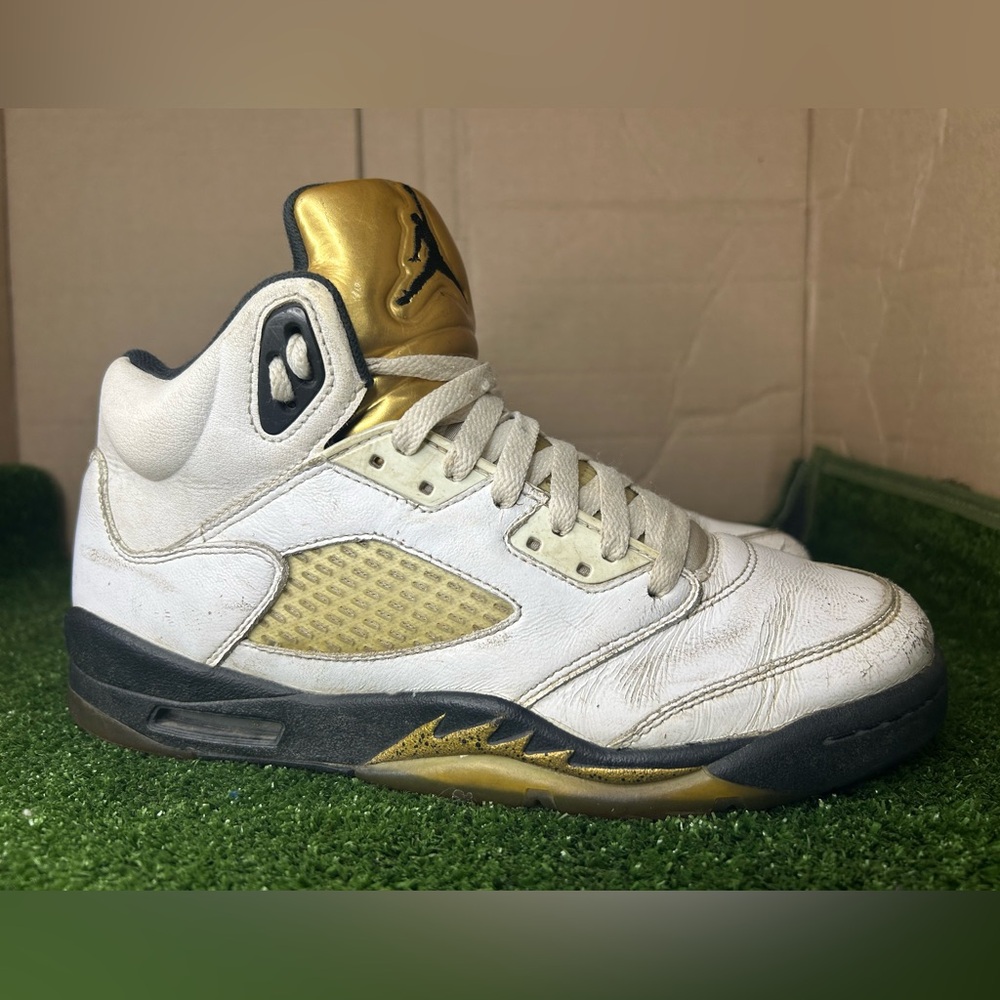 Size 7Y- Jordan 5 Retro Olympic 2016